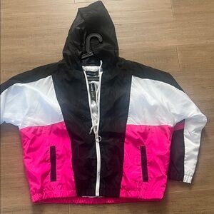 New Look colourful bomber jacket Size 1X NWT